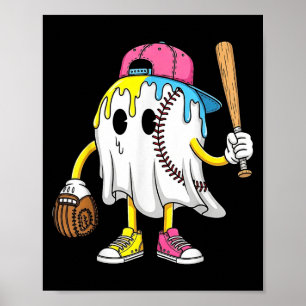 Affiche Ghost Ghost Cream Baseball Spots Baseball Drits