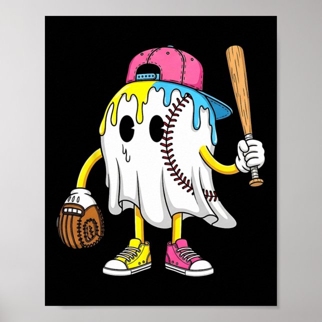 Affiche Ghost Ghost Sell Spots Vendre Drip Hallowee (Devant)
