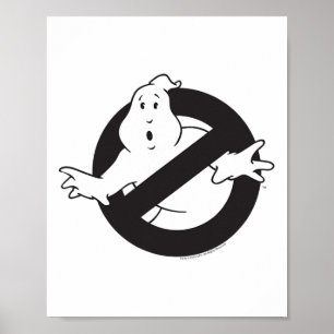 Affiche Ghostbusters Froid Empire Black No Ghost Logo