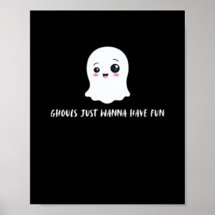 Affiche Ghouls Veut Juste Avoir Une Citation Éffrayante Am
