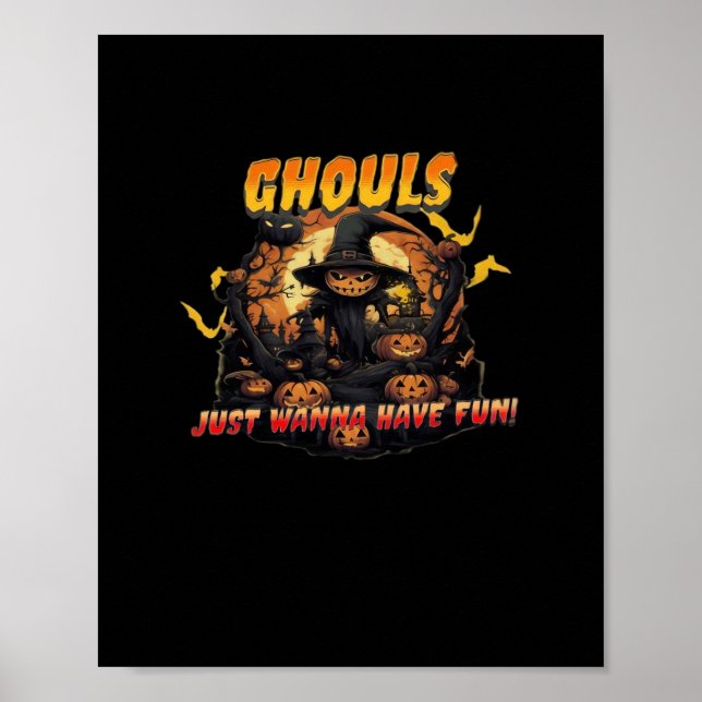 Affiche Ghouls veut juste s'amuser - Ghoul (Devant)
