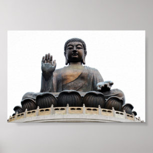 Affiche Giant Hong Kong sitting Buddha