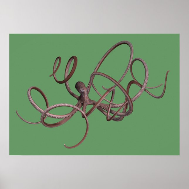 Affiche Giant Kraken (Devant)