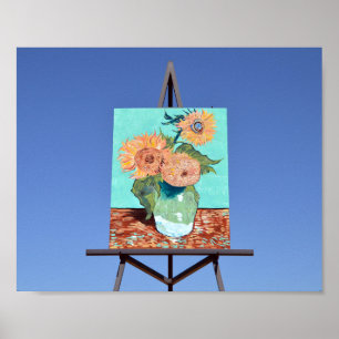 Affiche Giant Van Gogh Sunflowers