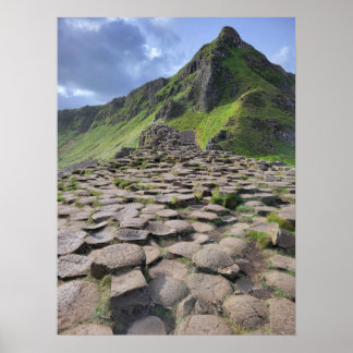 Affiche Giants Causeway, Irlande du Nord
