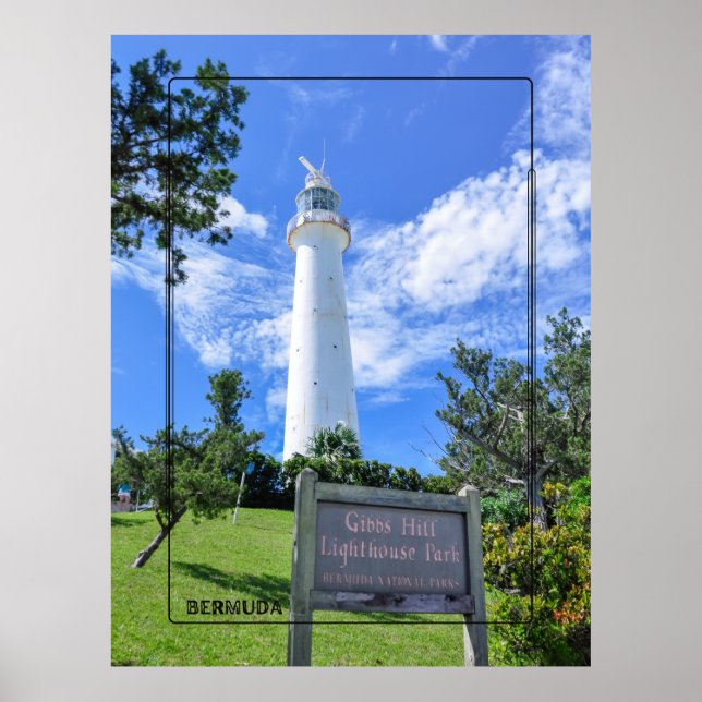 Affiche Gibbs Hill Lighthouse Park (Devant)