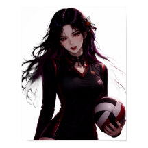 Gidagi fitness Anime Fille de Volleyball Halloween