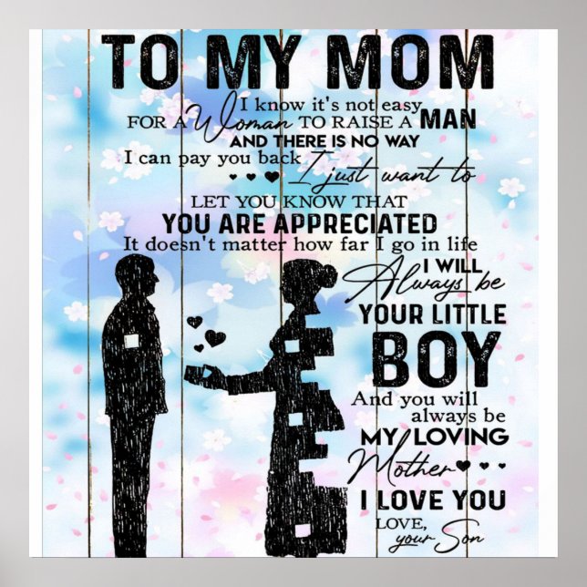 Affiche Gift For Mama | To My Mother Best Gift (Devant)