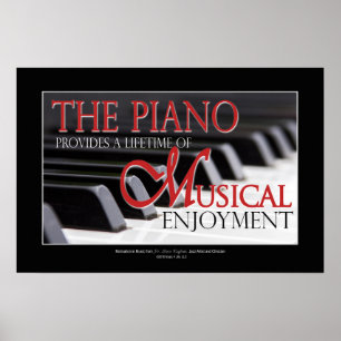 Affiche Gifts for Piano Students - Piano