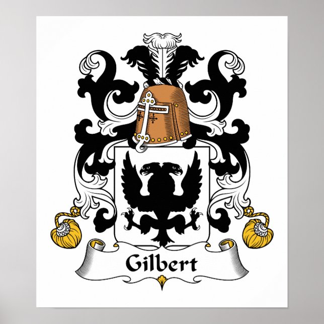 Affiche Gilbert Family Crest (Devant)