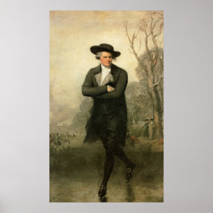 Affiche Gilbert Stuart Le Patineur William Grant Portrait