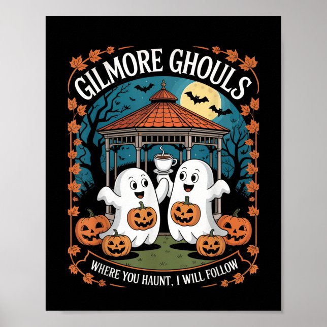Affiche Gilmore Ghouls Où Vous Avez Haunt, Je Suis Appa (Devant)