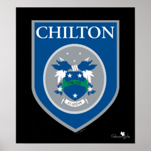 Affiche Gilmore Girls Badge de l'Académie Chilton