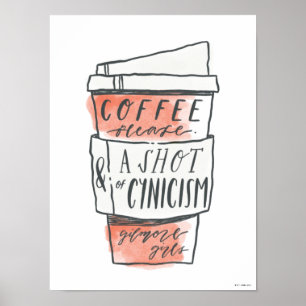 Affiche Gilmore Girls   Coffee Please