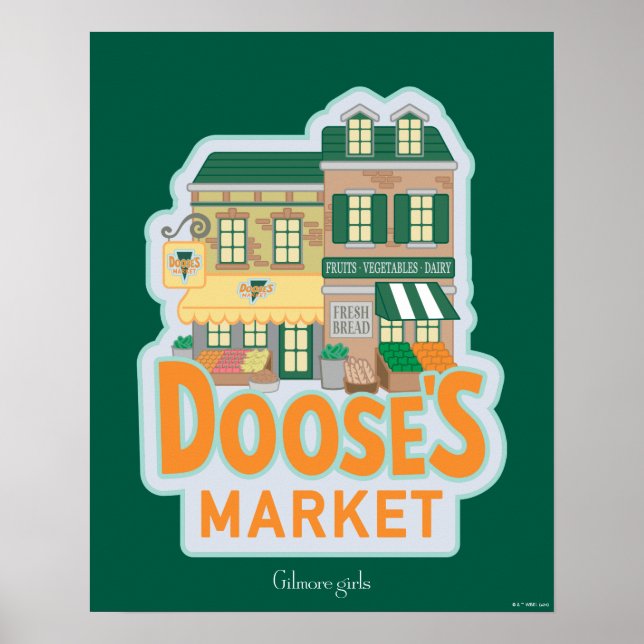 Affiche Gilmore Girls | Le marché de Doose (Devant)