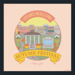 Affiche Gilmore Girls | Stars Hollow Festival d'automne<br><div class="desc">Découvrez l'atmosphère cosy et pittoresque de la chute à Stars Hollow grâce à ce design vibrant du Festival d'automne. Doté d'un belvédère,  de décorations d'automne et de charmants vitrines,  le carré de la ville incarne l'esprit de communauté et de célébration que les fans adorent.</div>