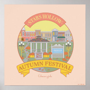 Affiche Gilmore Girls   Stars Hollow Festival d'automne