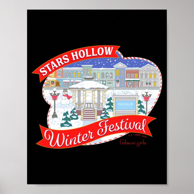 Affiche Gilmore Girls Stars Hollow Winter Festival  (Devant)