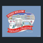 Affiche Gilmore Girls | Stars Hollow Winter Festival<br><div class="desc">Célébrez le pays des merveilles hivernales de Stars Hollow avec ce design enchanteur du Festival d'hiver. Avec ses bâtiments enneigés, ses lumières scintillantes et ses décorations festives, cette oeuvre met en valeur la chaleur et l'esprit communautaire de la période des fêtes de la ville.</div>