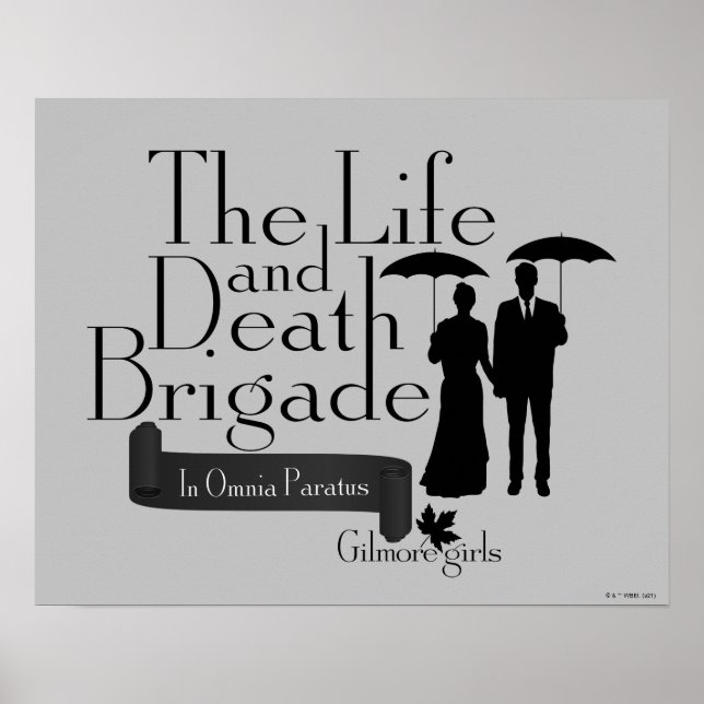 Affiche Gilmore Girls | The Life and Death Brigade (Devant)