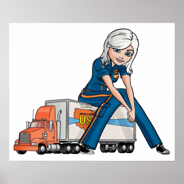 Affiche Ginormica Susan Murphy de Monsters vs Aliens (Devant)