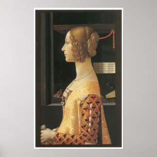 Affiche Giovanna degli Albizzi Tornabuoni, c. 1488