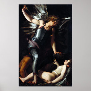Affiche Giovanni Baglione les défaites divines d'eros