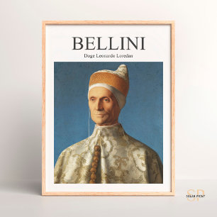 Affiche Giovanni Bellini Portrait de Doge Leonardo Loredan