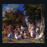 Affiche Giovanni Bellini Titien Fête des Dieux<br><div class="desc">Giovanni Bellini Titien Fête des Dieux</div>