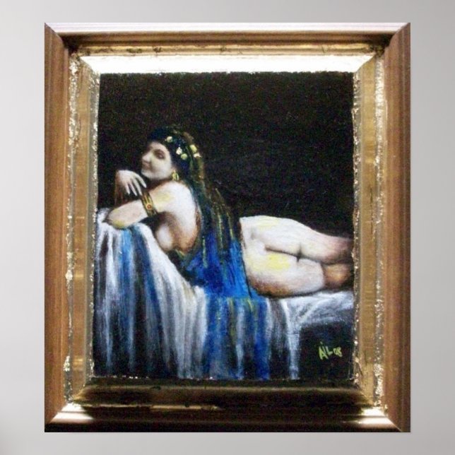 AFFICHE GIPSY BLUE (Devant)