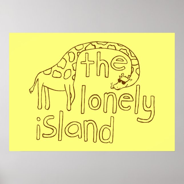 Affiche Giraffe (Devant)