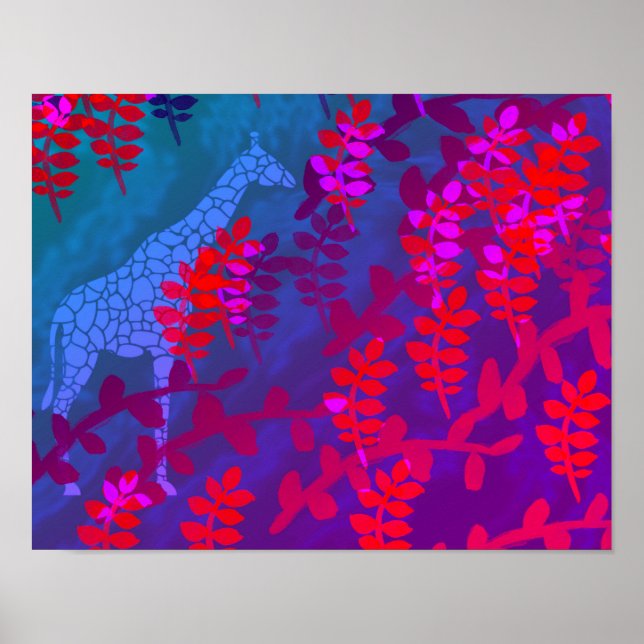 Affiche Giraffe (Devant)