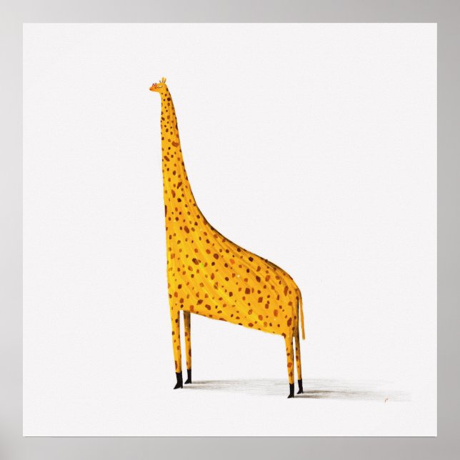 Affiche Giraffe (Devant)