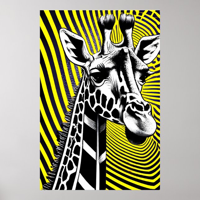 Affiche Giraffe (Devant)