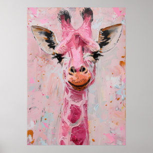 AFFICHE GIRAFFE 🦒