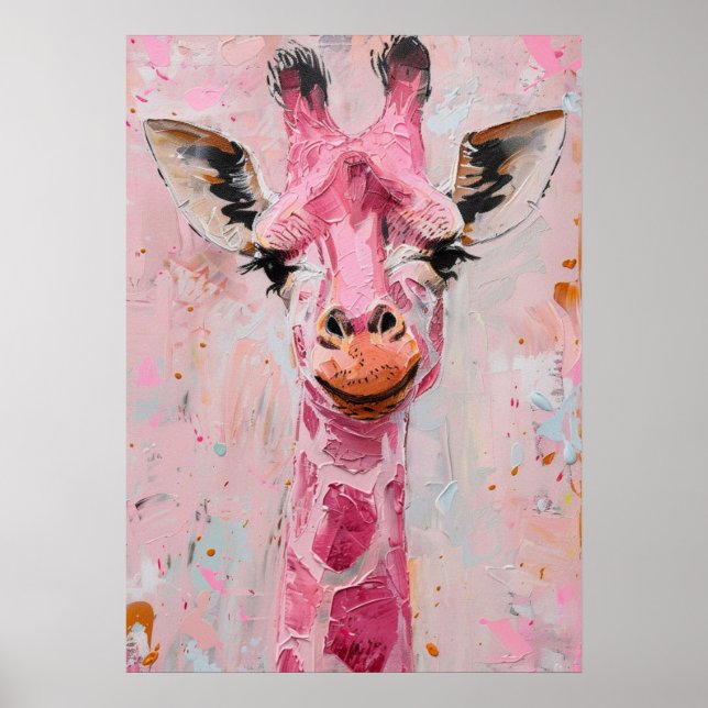 AFFICHE GIRAFFE 🦒 (Devant)