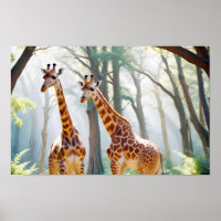 Giraffe Animal Nature Faune Affection Soin