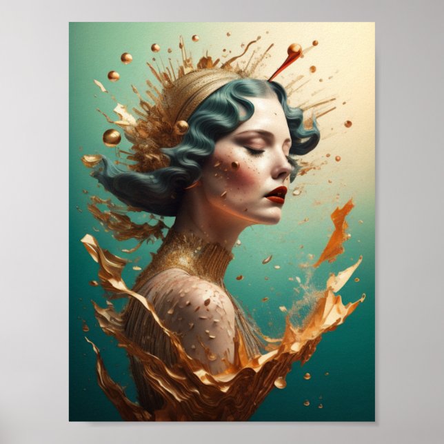 Affiche Girl art (Devant)