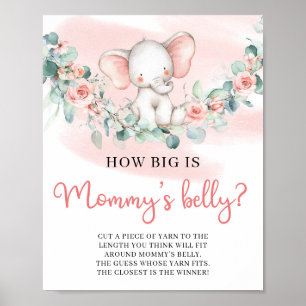 Affiche Girl Elephant How Big Is Maman's Belly jeu