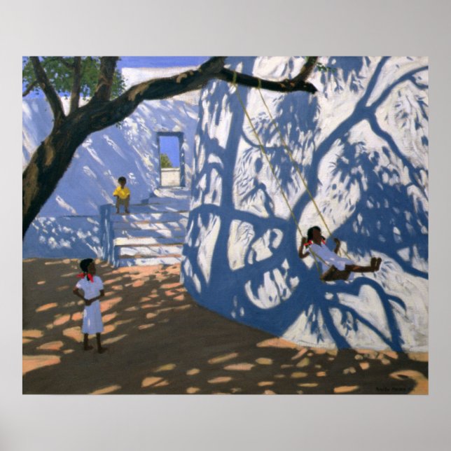 Affiche Girl on a Swing India 2000 (Devant)