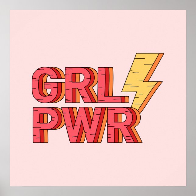 Affiche Girl Power (Devant)