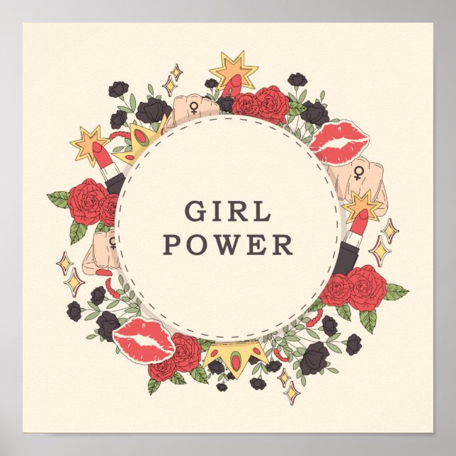 Affiche Girl Power (Devant)