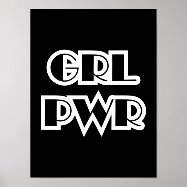 Affiche Girl Power, Grl Pwr (Devant)