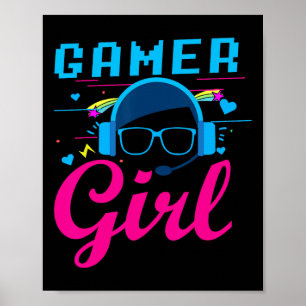 Affiche Girl Shirt Vidéo Cadeaux De Jeux Pour Femmes Jeu G