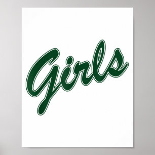 Affiche Girls Shirt - Rachel 90s esthétique Rétro Vintage