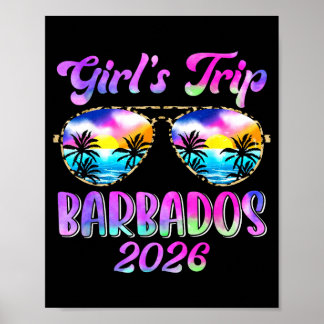 Affiche Girls Trip Barbados 2026 Summer Trip Weekend