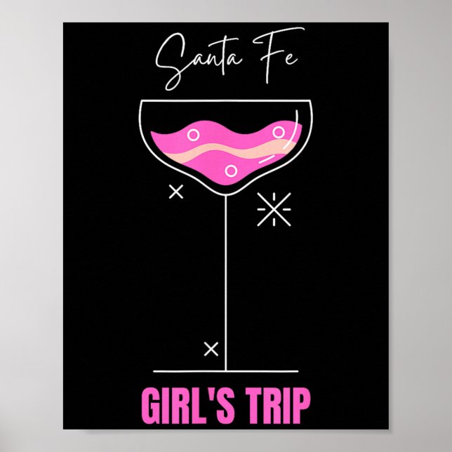 Affiche Girls Trip Beach Drink Santa Fe New Mexico  (Devant)