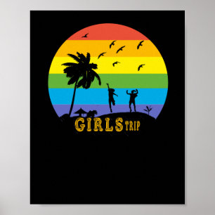 Affiche Girls Weekend Girls Trip Friends Sticker