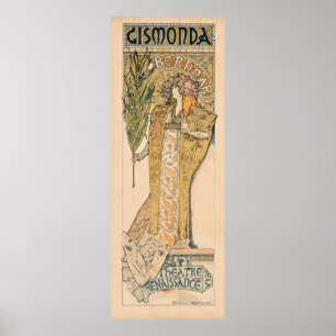 Affiche Gismonda by Alphonse Mucha