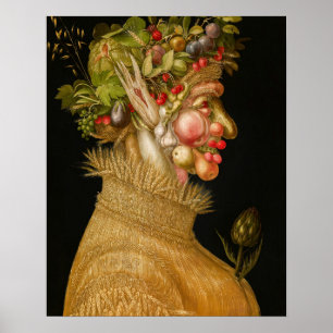 Affiche Giuseppe Arcimboldo - Été